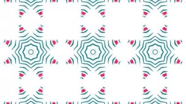 Hipnotik sürekli değişen sahne görsel döngü arka plan müzik için. Soyut çok renkli hareketli grafikler. Güzel parlak süsleme.