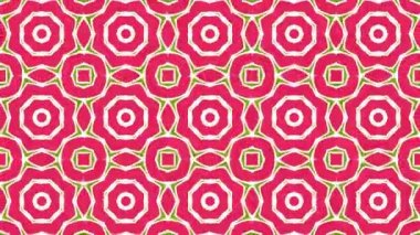 Hipnotik sürekli değişen sahne görsel döngü arka plan müzik için. Soyut çok renkli hareketli grafikler. Güzel parlak süsleme.