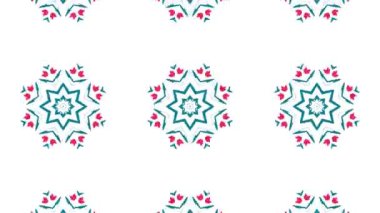 Hipnotik sürekli değişen sahne görsel döngü arka plan müzik için. Soyut çok renkli hareketli grafikler. Güzel parlak süsleme.