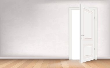 açık kapı aracılığıyla ışık