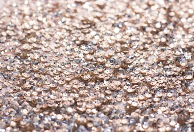 Altın bokeh, ışıklar. Renkli tatil geçmişi. Metin için boşluk