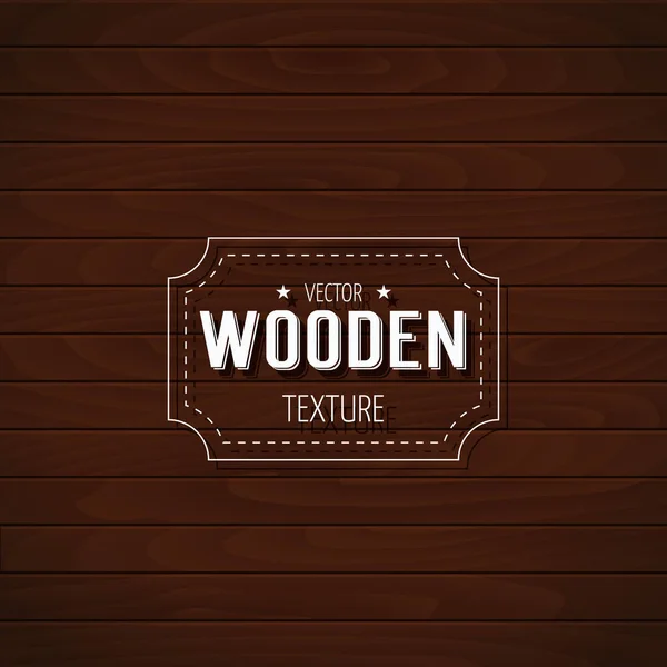 Wooden vector background — Stock Vector