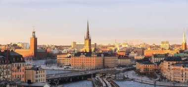 Stockholm eski city scape