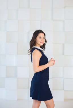 Fotoğraf stüdyosunda ayarla model