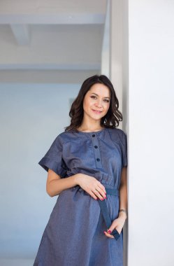 Fotoğraf stüdyosunda ayarla model