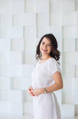 Fotoğraf stüdyosunda ayarla model