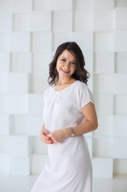 Fotoğraf stüdyosunda ayarla model