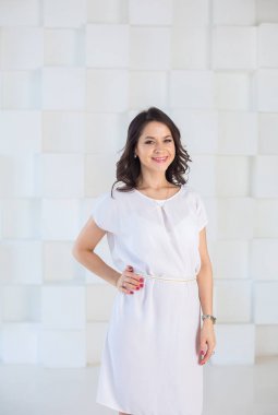 Fotoğraf stüdyosunda ayarla model