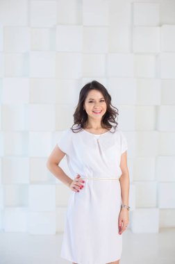 Fotoğraf stüdyosunda ayarla model