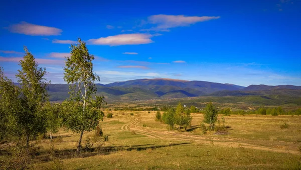 Landschaften Der Herbstlichen Karpaten — Stockfoto