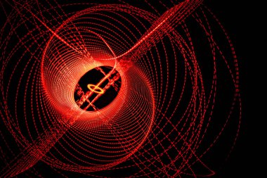 Neşeli Işıklar Geometrik Desen