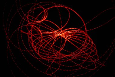 Neşeli Işıklar Geometrik Desen