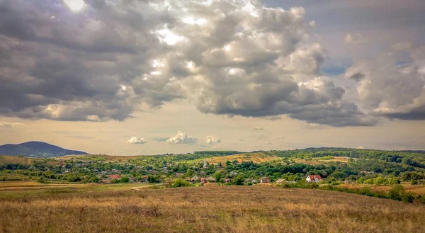 Landschaften Der Herbstkarpaten — Stockfoto