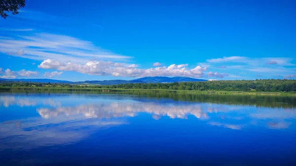 Lago Verão Transcarpathia — Fotografia de Stock