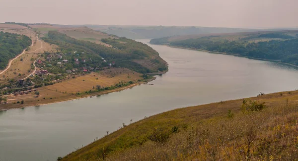 Letní Krajina Kaňonu Dniester — Stock fotografie zdarma