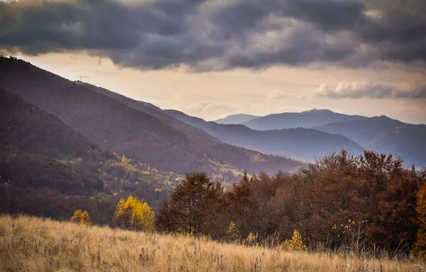 Peisaje Din Munții Carpați Toamnă — Fotografie, imagine de stoc