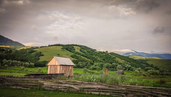 Peisaje Din Munții Carpați Toamnă — Fotografie, imagine de stoc