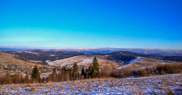 Vinter Karpaterna — Gratis stockfoto