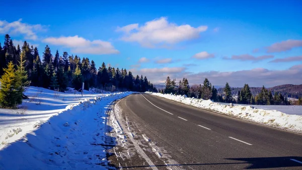 Invierno Los Cárpatos — Foto de Stock