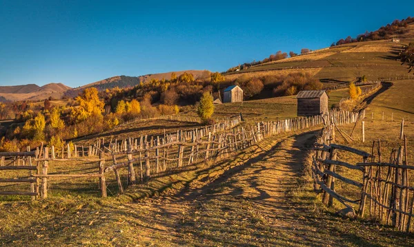 Landscapes Autumn Carpathian Mountains — Stock Photo, Image