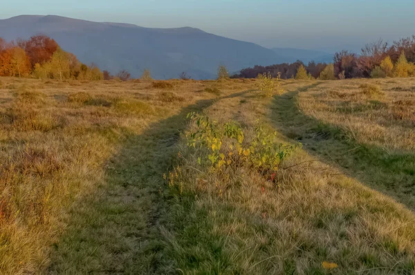 Paisagens Outono Montanhas Cárpatas — Fotografia de Stock