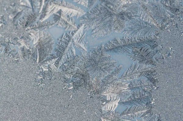Мороз Малює Склі — стокове фото