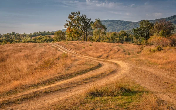 Paisagens Outono Montanhas Cárpatas — Fotografia de Stock