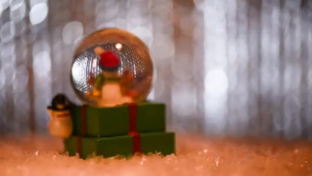 Natale Capodanno Atmosfera Arredamento — Video Stock