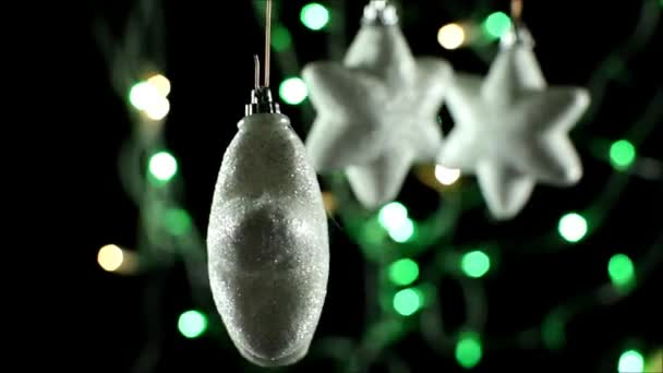 Natale Capodanno Atmosfera Arredamento — Video Stock