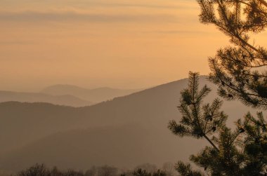 Karpatlar gün batımı