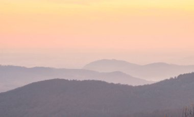 Karpatlar gün batımı
