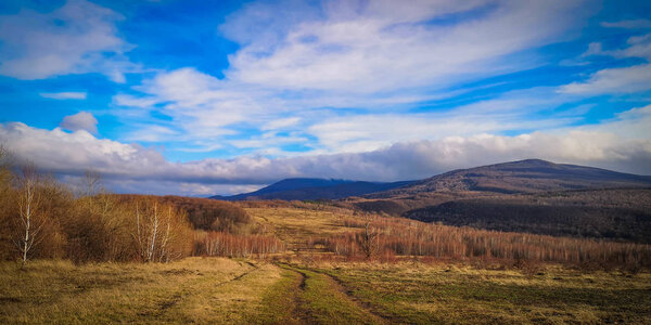 Landscape called Sunny Transcarpathian 