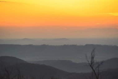 Karpatlar gün batımı