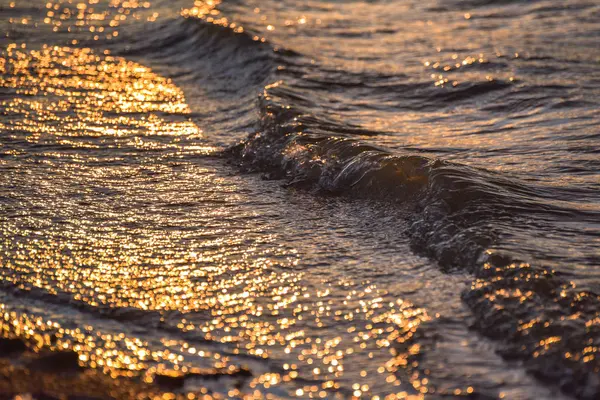 Sunset Lake Winter — Stock Photo, Image