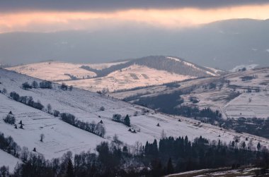 Karpatlar gün batımı