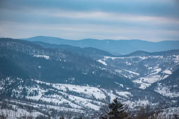 Invierno Los Cárpatos — Foto de Stock