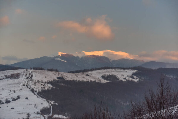 Winter in the Carpathians