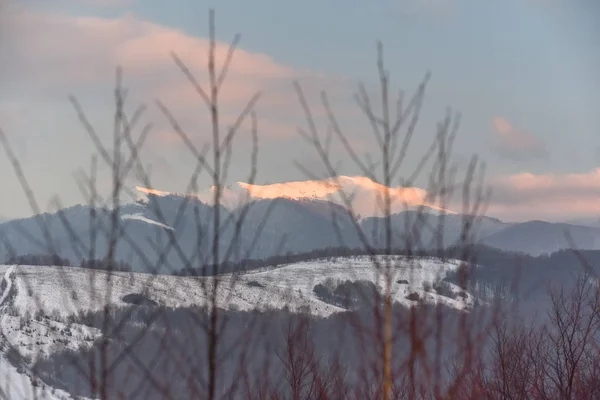 Invierno Los Cárpatos — Foto de Stock