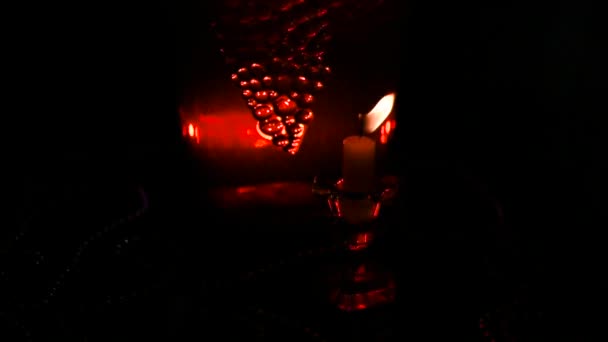 Still Life Candle Wine Vessel — 비디오