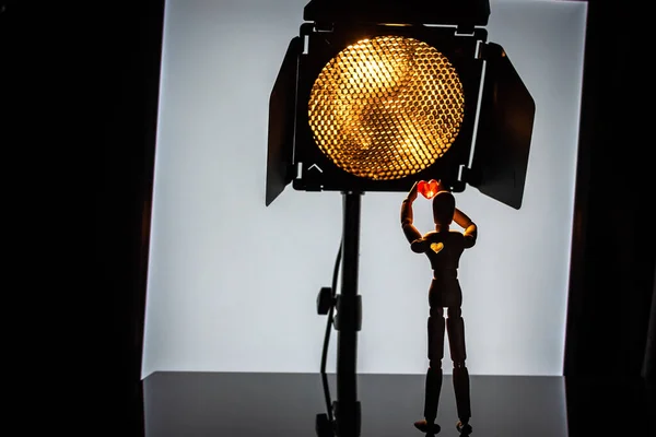 Metaphorisches Stillleben Namens Schauspieler Credo — Stockfoto