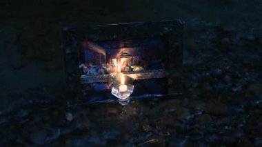 Paskalya sakin bir hayat ve bir dağ nehrinde son akşam yemeği