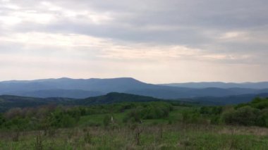 Dağ yolunda SUV gezintisi