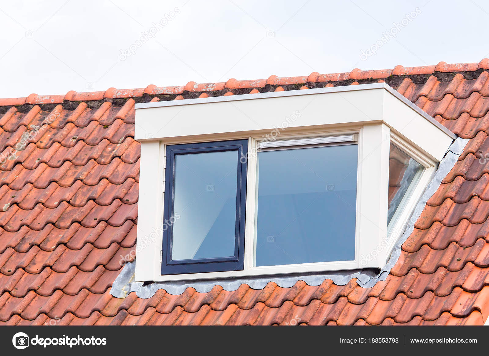 Glass Dormer Extension Dormer Window On Roof Of Attic With Roof