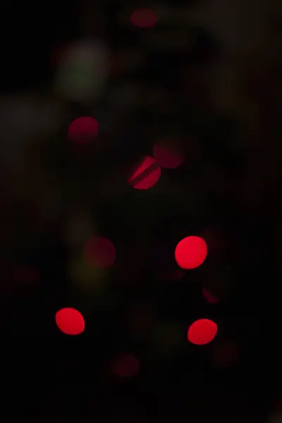 Ufuk renkli Noel ışıkları
