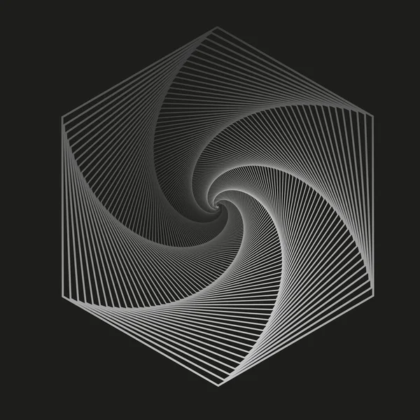 Geometrik çizgi çizimi. Duvar kağıtları ve arkaplanlar için biçim tasarımı