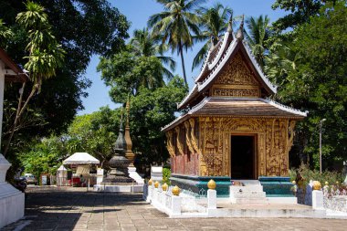 Luang Prabang 'daki Wat Xieng Tanga Tapınağı, Laos.
