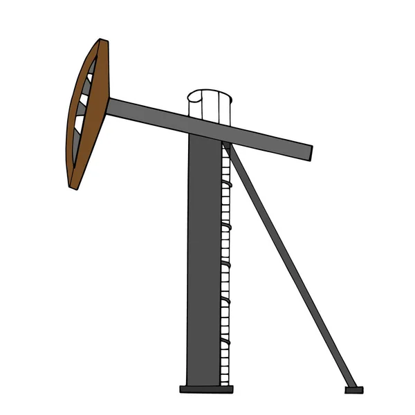 Концепція Світової Нафтової Кризи Діаграма Цін Нафту Векторні Ілюстрації — стоковий вектор