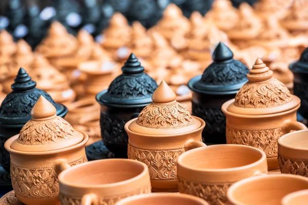 Тайская керамика — стоковое фото