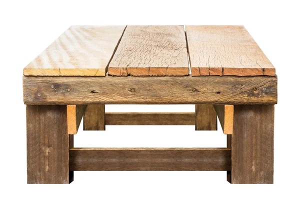 Uma mesa de madeira — Fotografia de Stock
