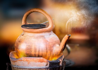 Geleneksel demlemek cezve